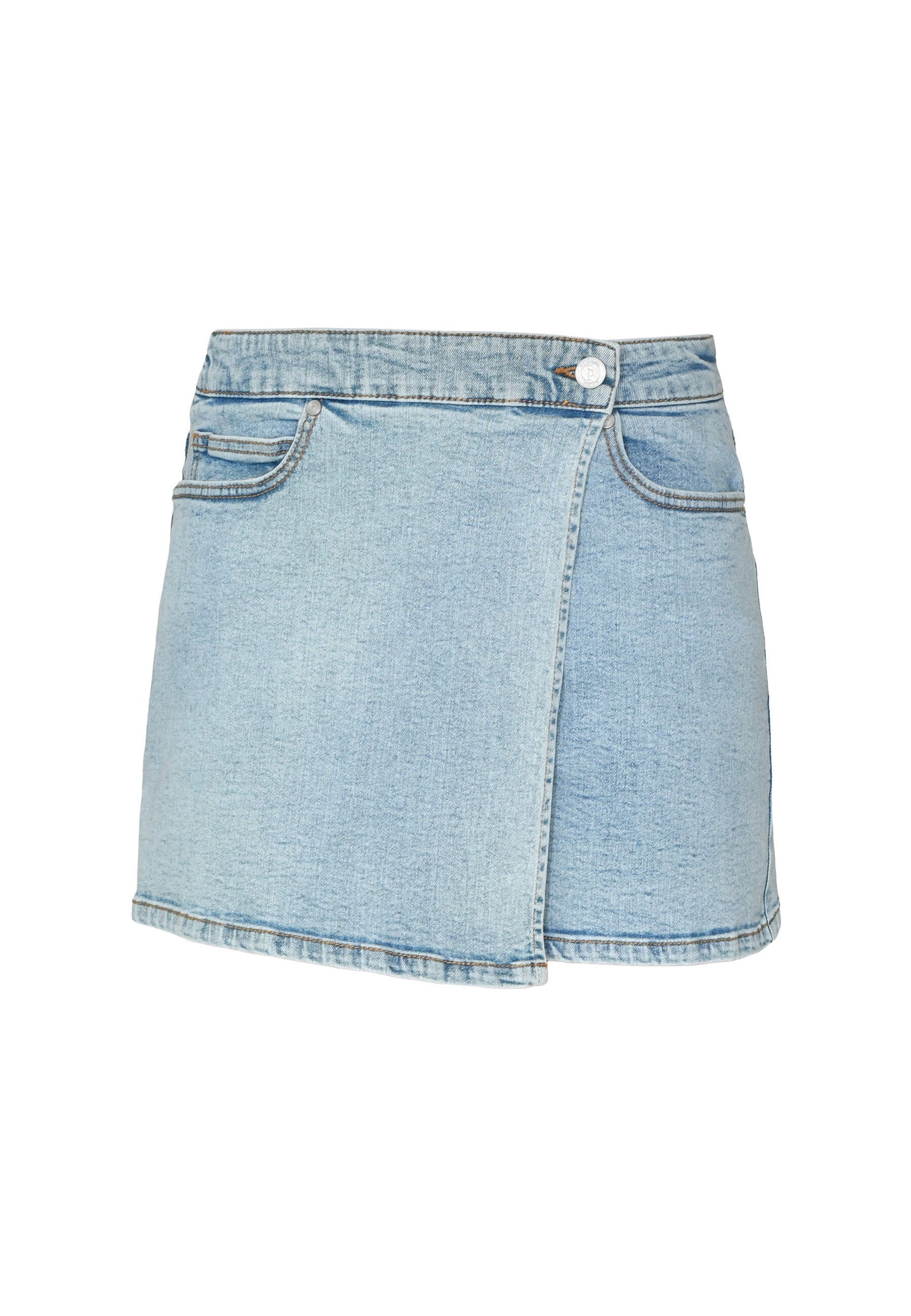 Denim skort