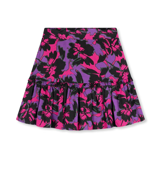 Jamie flowy mini skirt