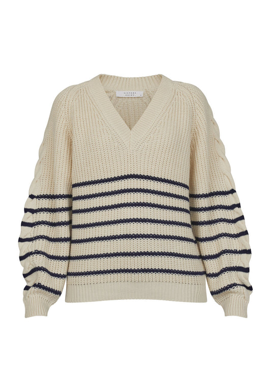 Miba striped knit