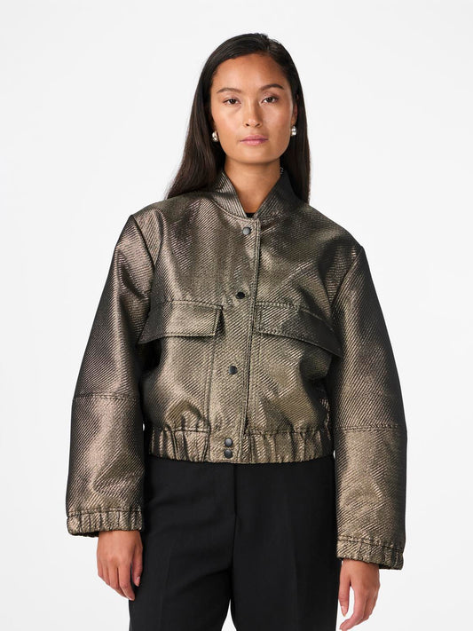 Yasgosh short bomber jacket